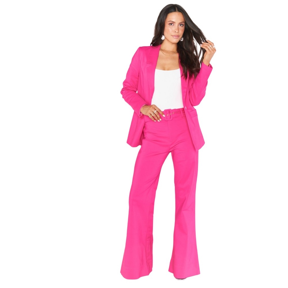 NWT SHOW ME YOU MUMU Major Blazer Hot Pink ✨ Size Small